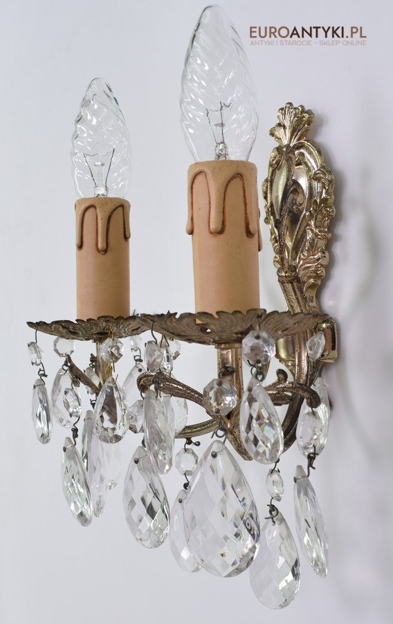 kinkiet z kryształami kinkiet z kryształami